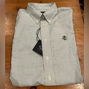 Boys Non-Iron Supima® Cotton Broadcloth Candy Stripe Dress Shirt